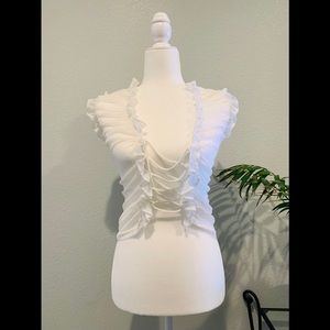 Sexy Vintage See-through Top